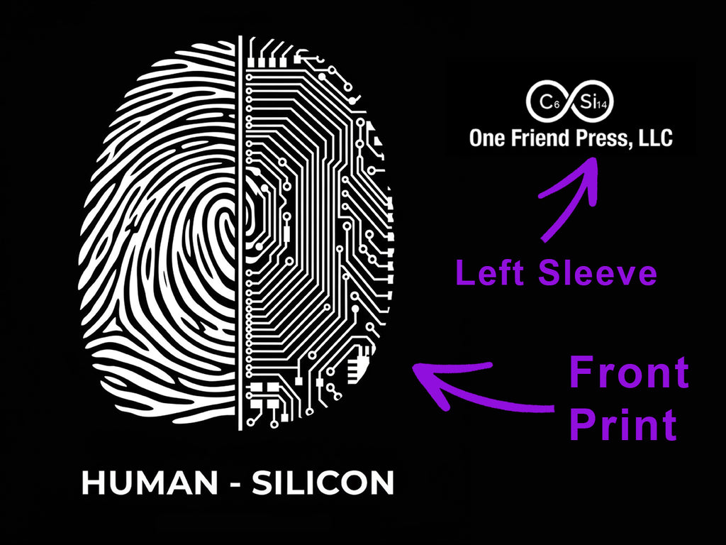Human • Silicon DigiThumb Print Short Sleeve T-Shirt