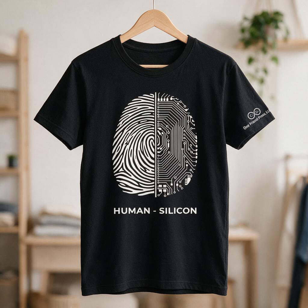 Human • Silicon DigiThumb Print Short Sleeve T-Shirt