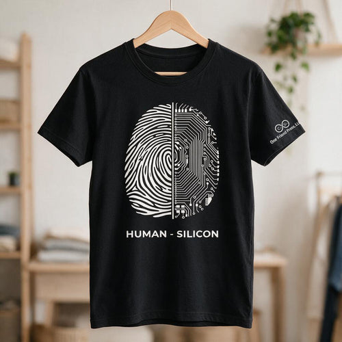 Human • Silicon DigiThumb Print Short Sleeve T-Shirt
